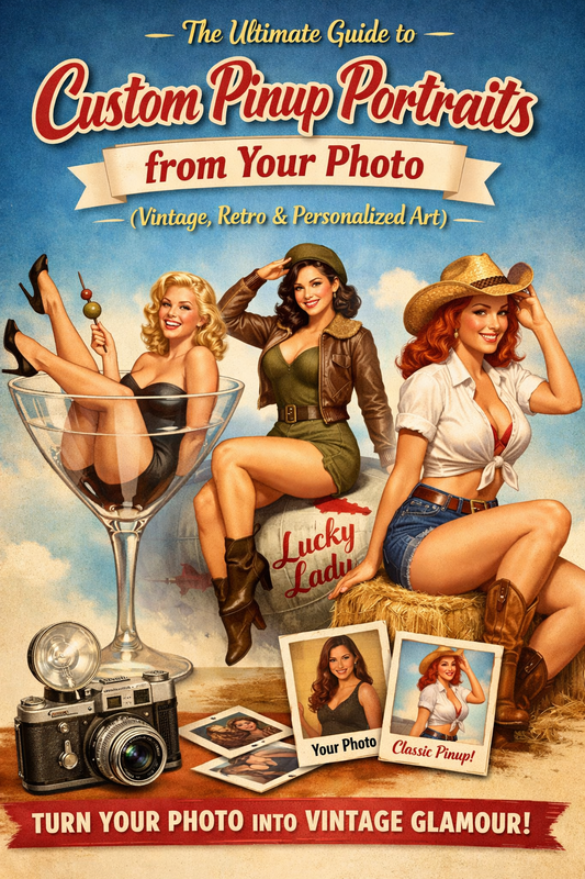 The Ultimate Guide to Custom Pinup Portraits from Your Photo (Vintage, Retro & Personalized Art)